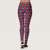 Leggings mit Flagge des US-Bundesstaates Mississip (Rückseite)