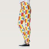 Leggings mit Flagge von Columbus, Ohio (Links)