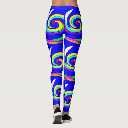 Leggings mit Fliesen (Rückseite)