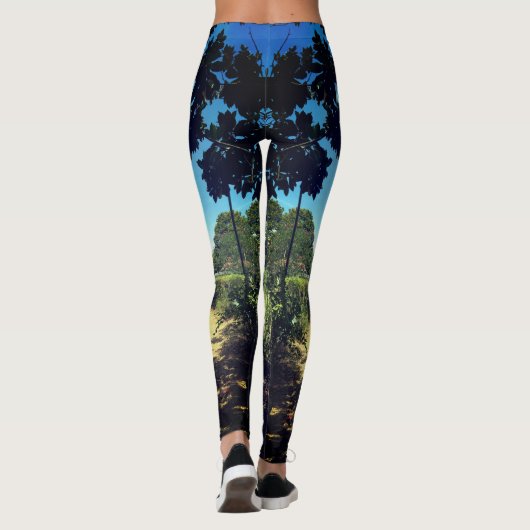 Leggings mit Foto-Druck (Rückseite)