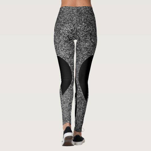 Leggings mit französischer Fleur-de-lis (Rückseite)