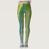 Leggings mit gelbem Drilling (Vorderseite)