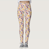 Leggings mit gelber Schokolade (Vorderseite)