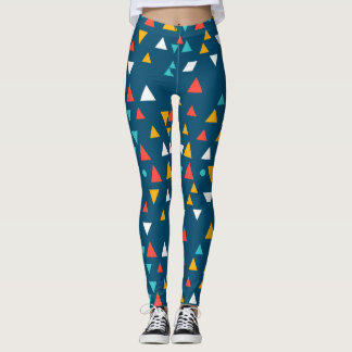 Leggings mit geometrischem Dreieck