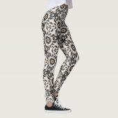 Leggings mit geometrischem Punktmuster (Rechts)