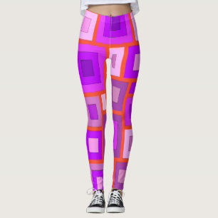 Leggings mit geometrischen Formen