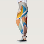 Leggings mit geometrischer Gestaltung (Links)