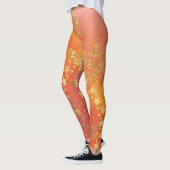 Leggings mit goldenen Farbstern (Links)
