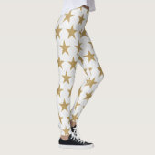 Leggings mit goldenen Sternen (Rechts)