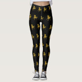 Leggings mit Goldfeuer (Vorderseite)