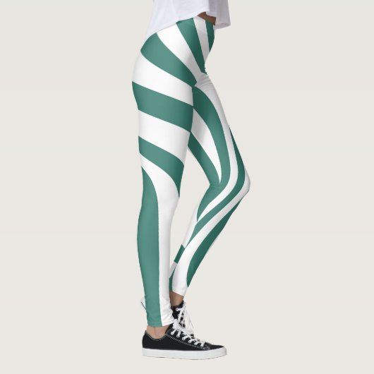 Leggings mit grün und weiß (Rechts)