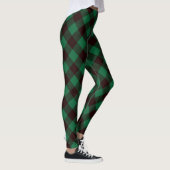 Leggings mit grüner/schwarzer Schachtel (Rechts)