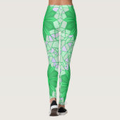 Leggings mit Grünkunst (Rückseite)