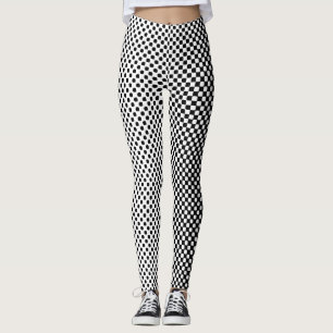 Leggings mit Halbtonmuster