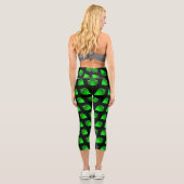 Leggings mit hoher Waisted Capris Custo (Rückseite)