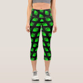 Leggings mit hoher Waisted Capris Custo (Vorderseite)
