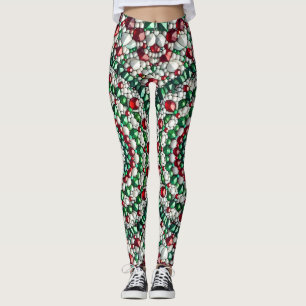 Leggings mit italienischer Farbgestaltung