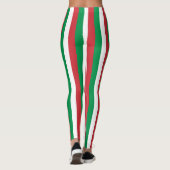 Leggings mit italienischer Flagge (Rückseite)