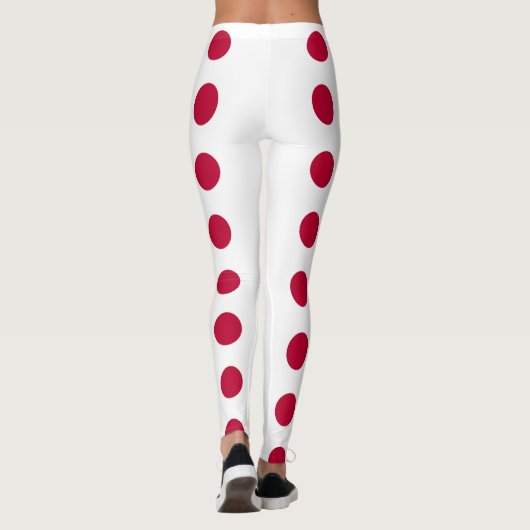 Leggings mit japanischer Flagge (Rückseite)