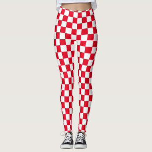 Leggings mit karierten Mustern - Racing- Sport-Fra