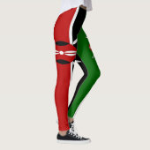 Leggings mit kenianischer Flagge (Rechts)