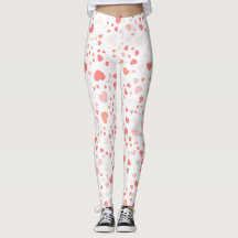 Leggings mit kleinem Herzprint