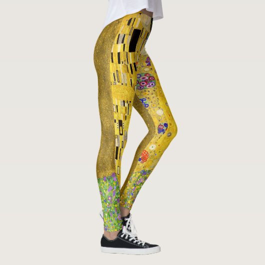 Leggings mit Klimts Kuss (Rechts)