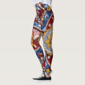 Leggings mit kolumbianischer Farbgestaltung (Links)
