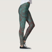 Leggings mit Korrosionsdruck "Kupfer" (Rechts)