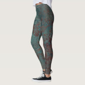 Leggings mit Korrosionsdruck "Kupfer" (Links)