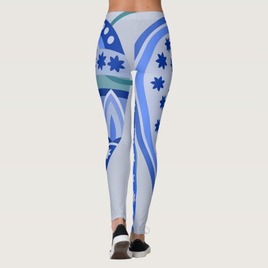Leggings mit kreativer Kunst (Rückseite)