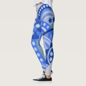 Leggings mit kreativer Kunst (Links)