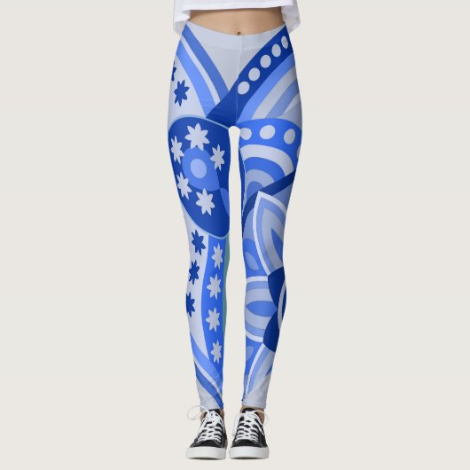 Leggings mit kreativer Kunst (Vorderseite)