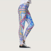 Leggings mit kreativer Kunst (Rechts)