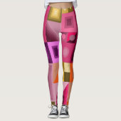 Leggings mit kreativer lässiger Kunst (Vorderseite)