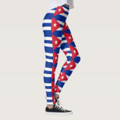 Leggings mit kubanischer Flagge (Rechts)