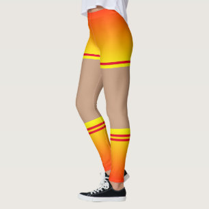 Leggings mit kundenspezifischen Farben Imitate sch