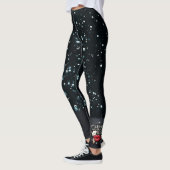 Leggings mit Küsschen des Küchenchefs (Links)