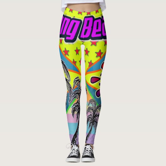 Leggings mit langer Strandfreiheit (Vorderseite)
