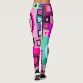 Leggings mit lässiger Kunst (Rückseite)