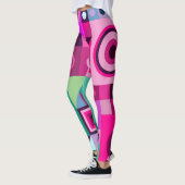 Leggings mit lässiger Kunst (Links)
