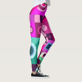 Leggings mit lässiger Kunst