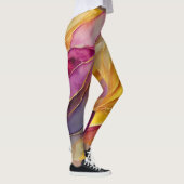 Leggings mit lebendigen Farbwellen (Rechts)