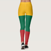 Leggings mit litauischer Flagge (Rückseite)