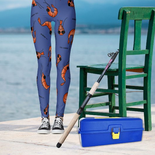 Leggings mit lustigen Meeresfrüchten