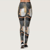 LEGGINGS MIT **MARSHMALLOW-SCHNEEMÄNNERN** (Rückseite)