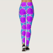 Leggings mit mehrfarbigem Blumendesign (Rückseite)