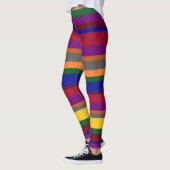 Leggings mit mehrfarbigem Streifen (Links)