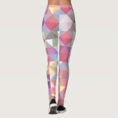 Leggings mit mehrfarbigen Dreiecke (Rückseite)