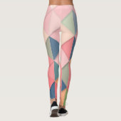 Leggings mit mehrfarbigen Mustern (Rückseite)